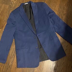 Boys Calvin Klein Navy Blazer Size 18